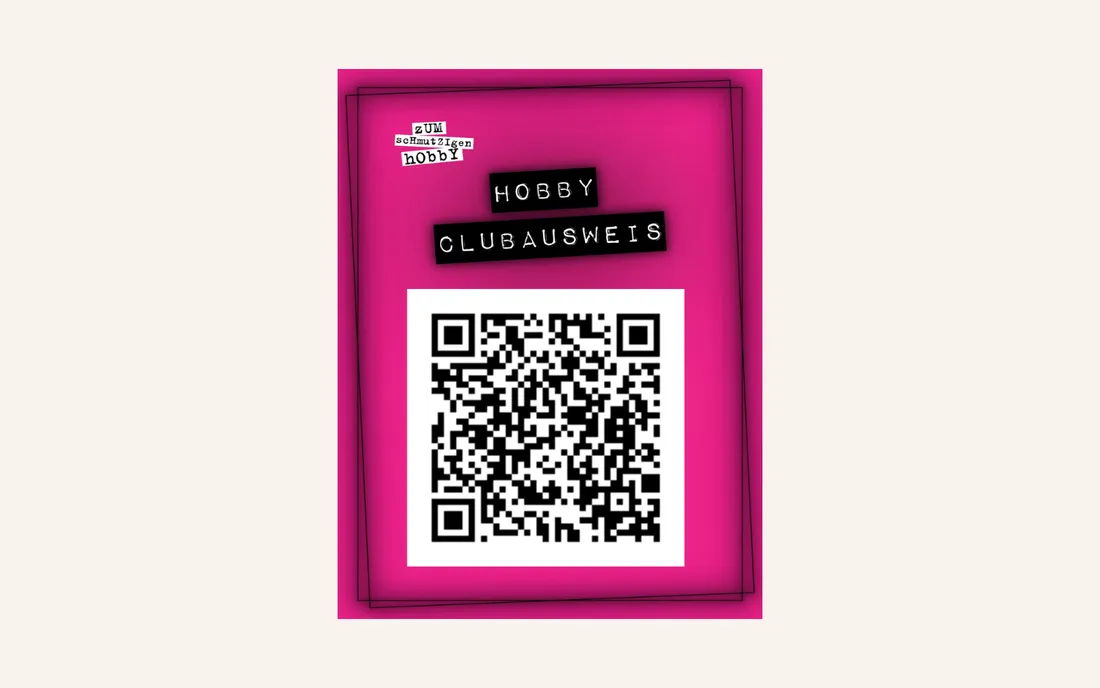 Screenshot of the digital club pass
